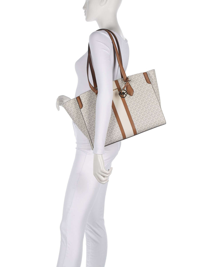 Michael Kors Becca Large Tote bag vanilla/acorn