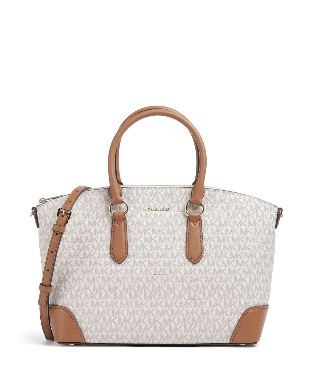 Michael Kors Murphy Large Handbag vanilla/acorn