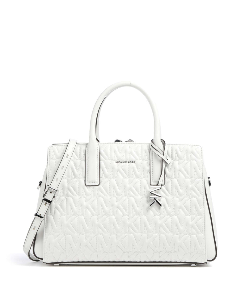 Michael Kors Laila Medium Handbag optic white