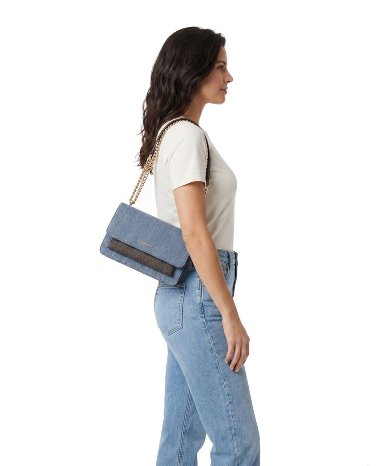 Michael Kors Claire Large Shoulder bag new horizon