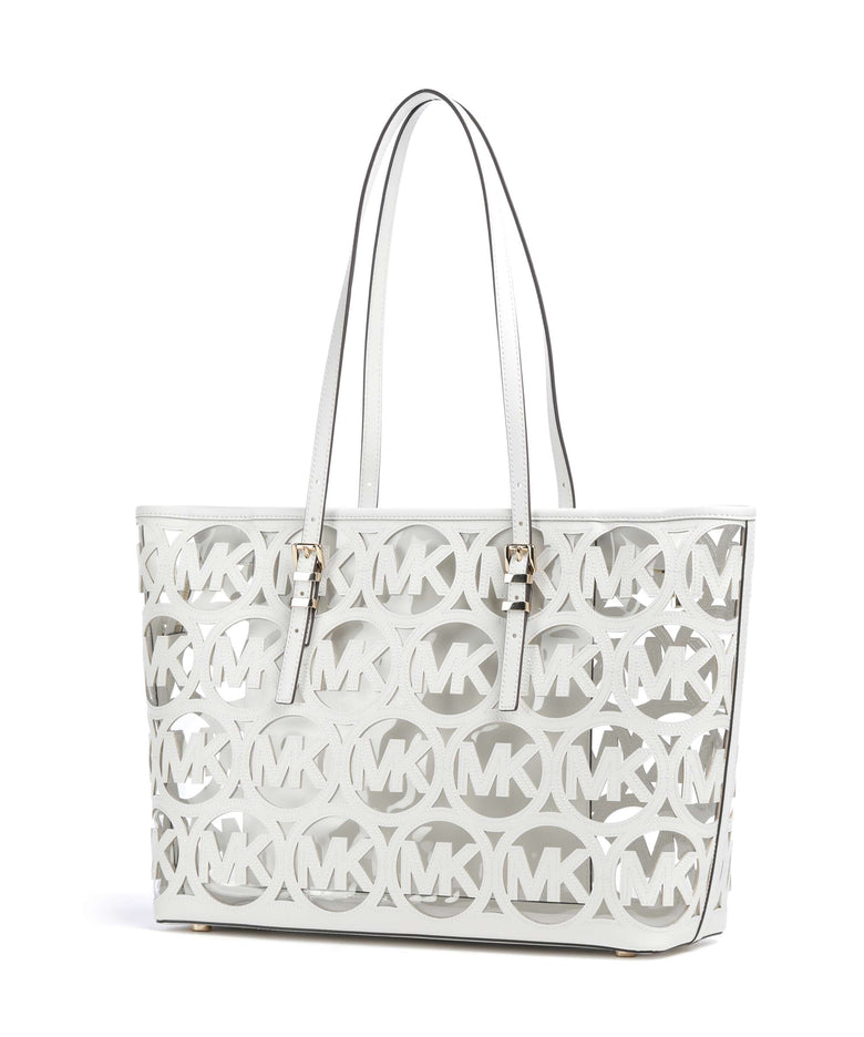 Michael Kors Quinn Large Tote bag optic white