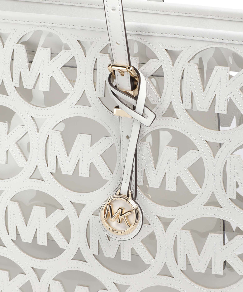 Michael Kors Quinn Large Tote bag optic white