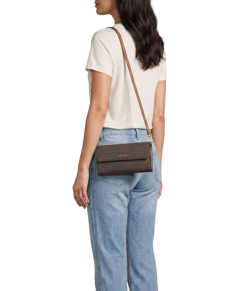 Michael Kors Jet Set Small Crossbody bag brown/acorn