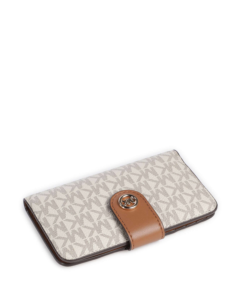 Michael Kors MK Pop Charm Medium Wallet vanilla/acrn