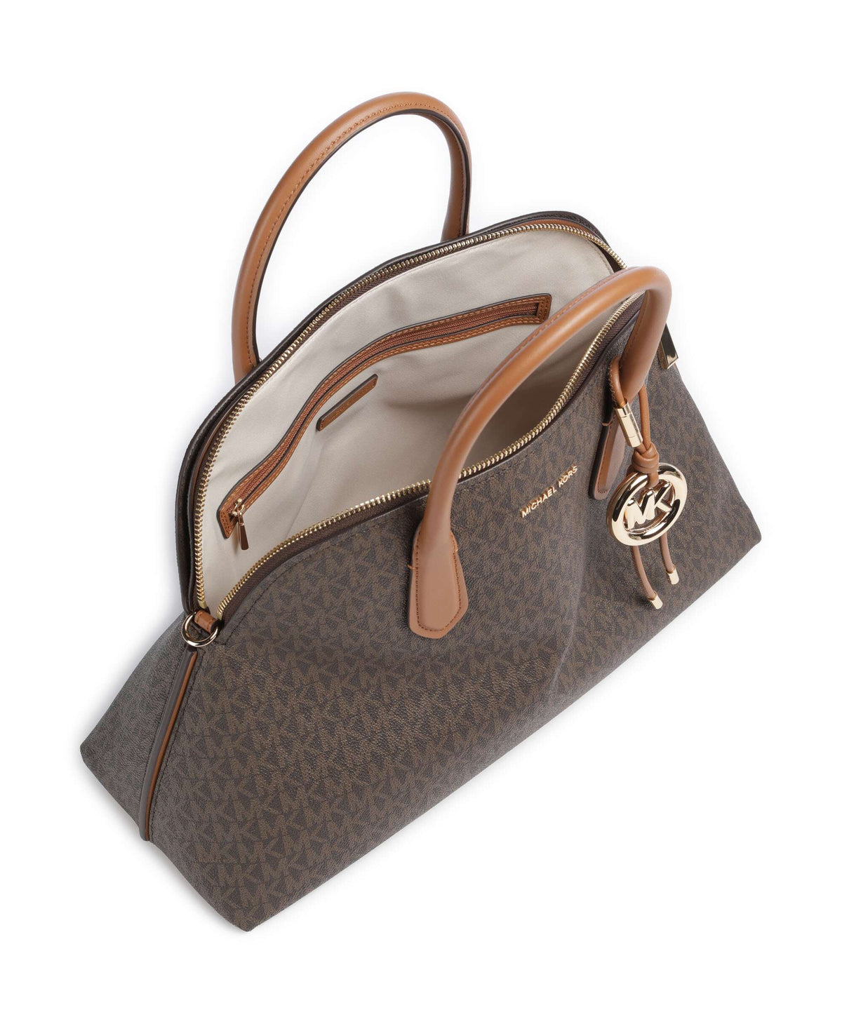 Michael Kors Freddie Large Handbag brown/acorn