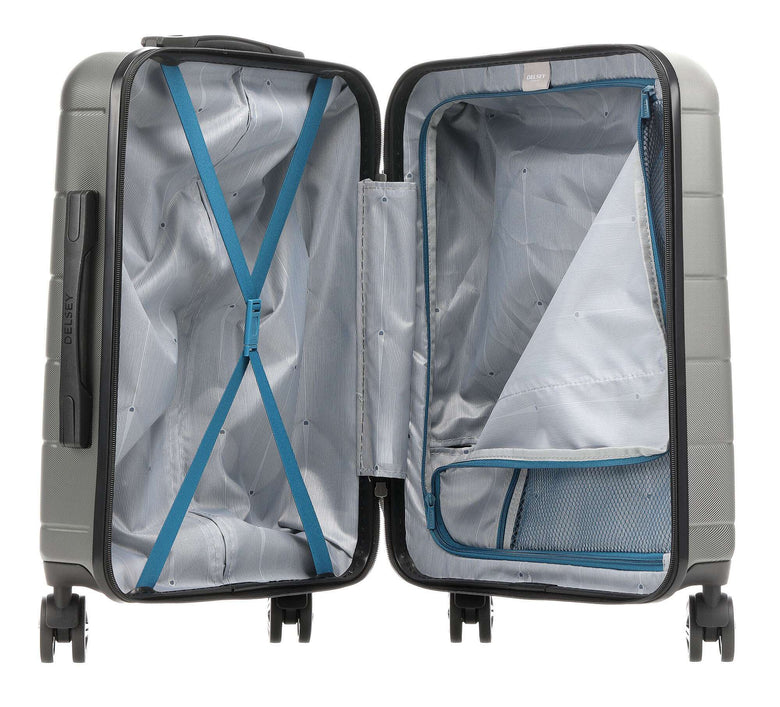 Delsey Paris Comete + Slim Line Spinner (4 wheels) iguana