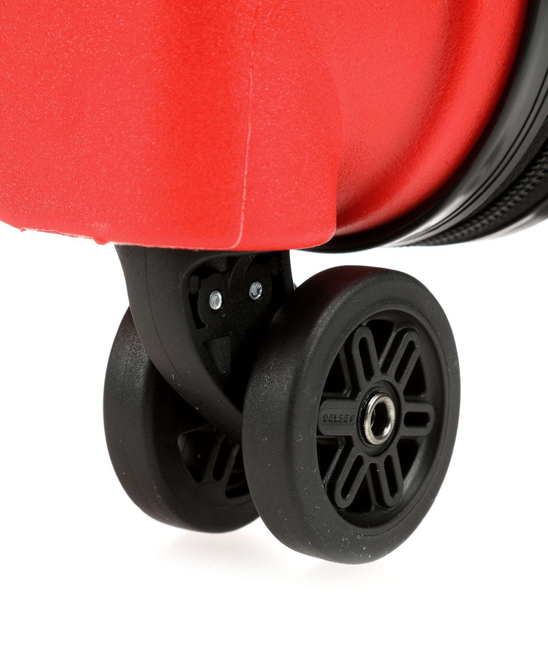 Delsey Paris Belmont Plus Slim Line Spinner (4 wheels) blasses rot