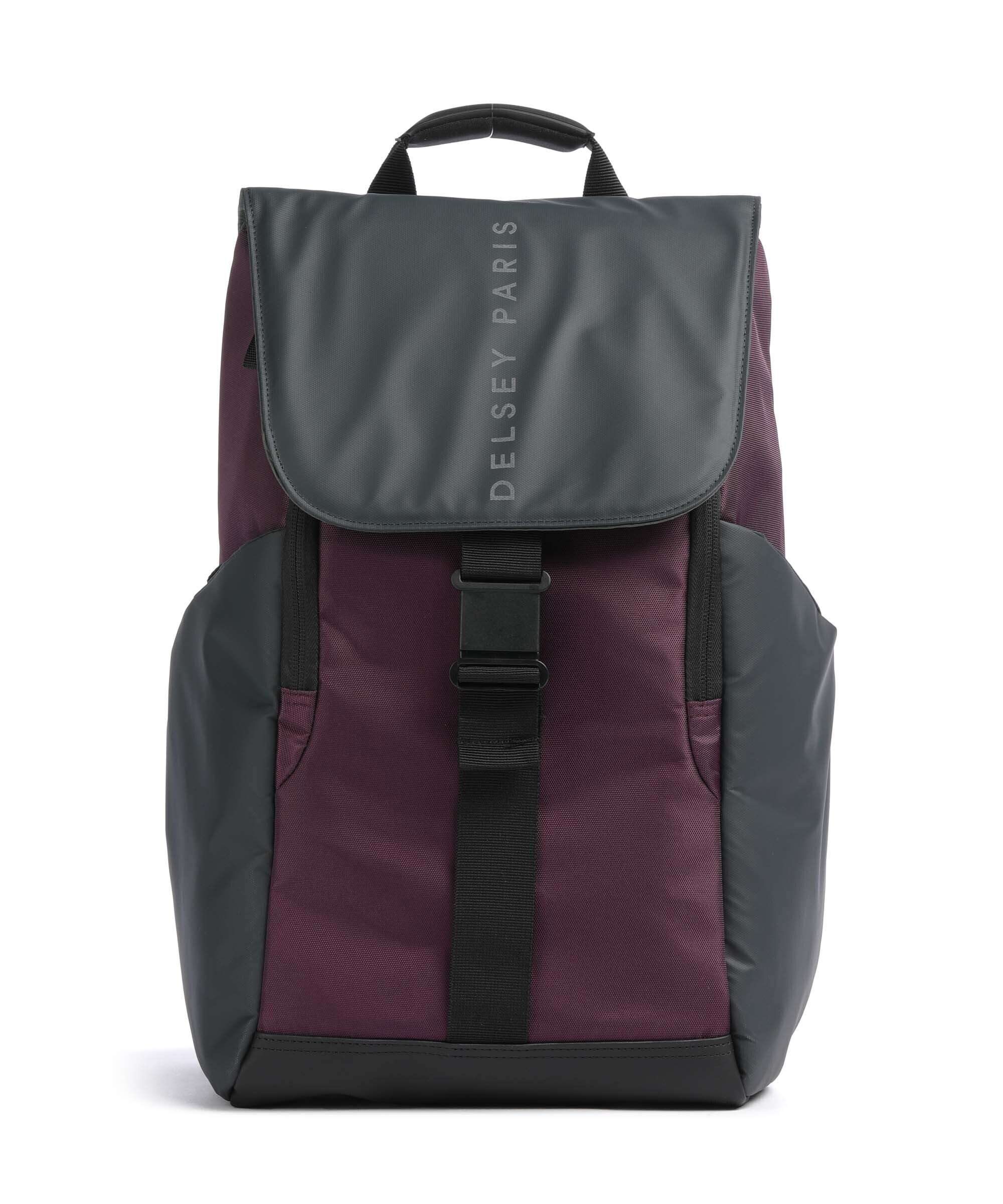Delsey Paris Securflap Backpack bordeaux rot