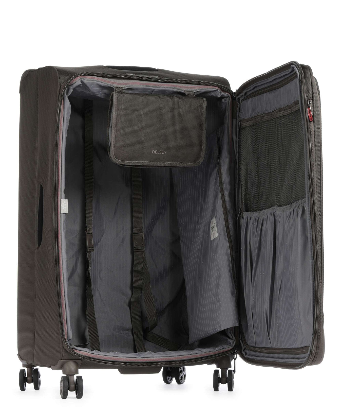 Delsey Paris Helium Dlx Spinner (4 wheels) mokka