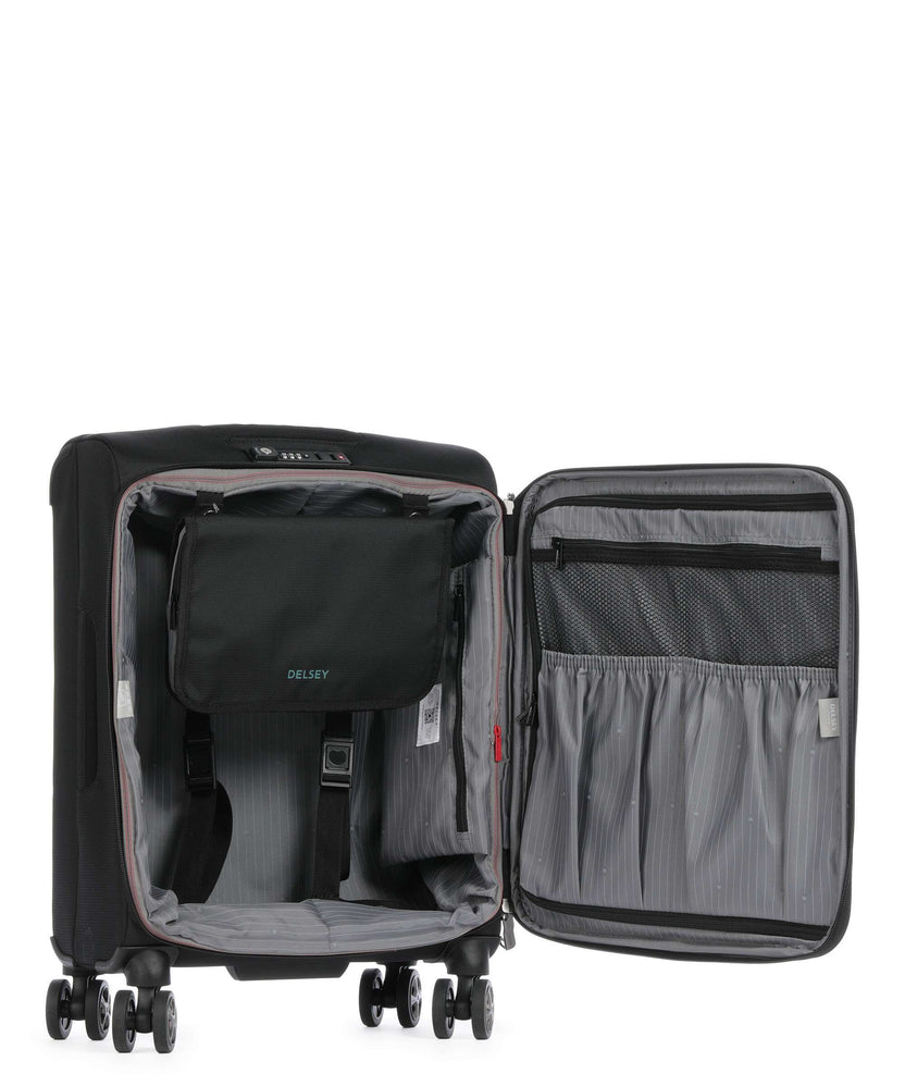 Delsey Paris Helium Dlx Spinner (4 wheels) schwarz