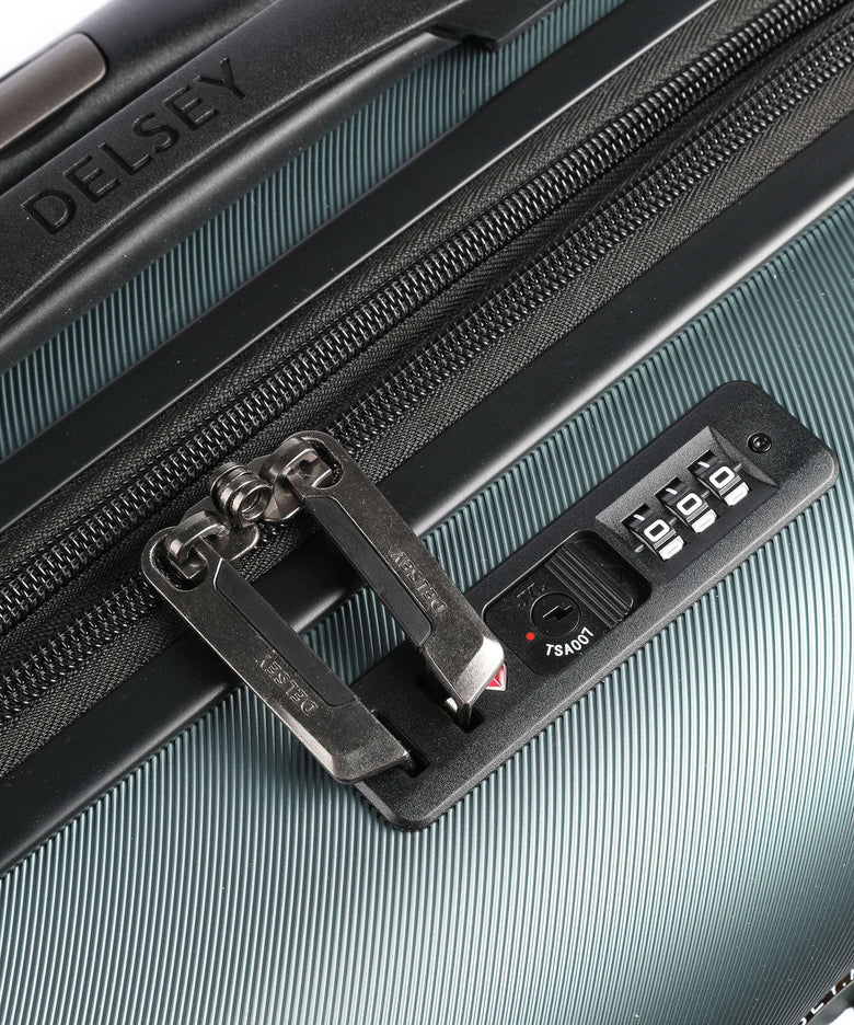 Delsey Paris Air Armour Spinner (4 wheels) grün