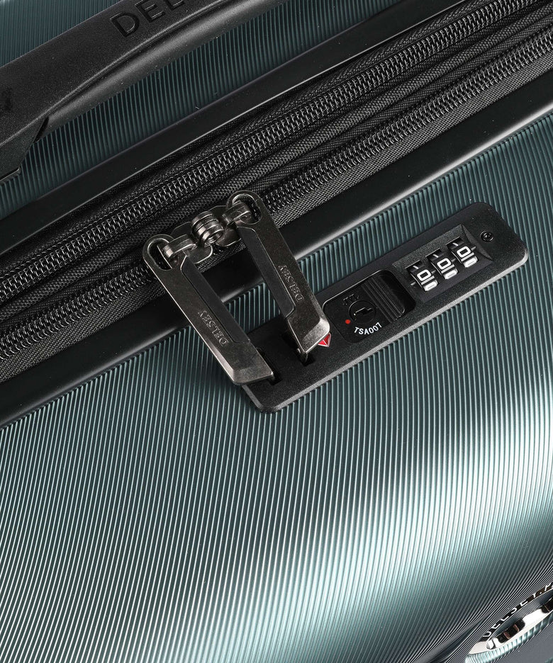 Delsey Paris Air Armour Spinner (4 wheels) grün