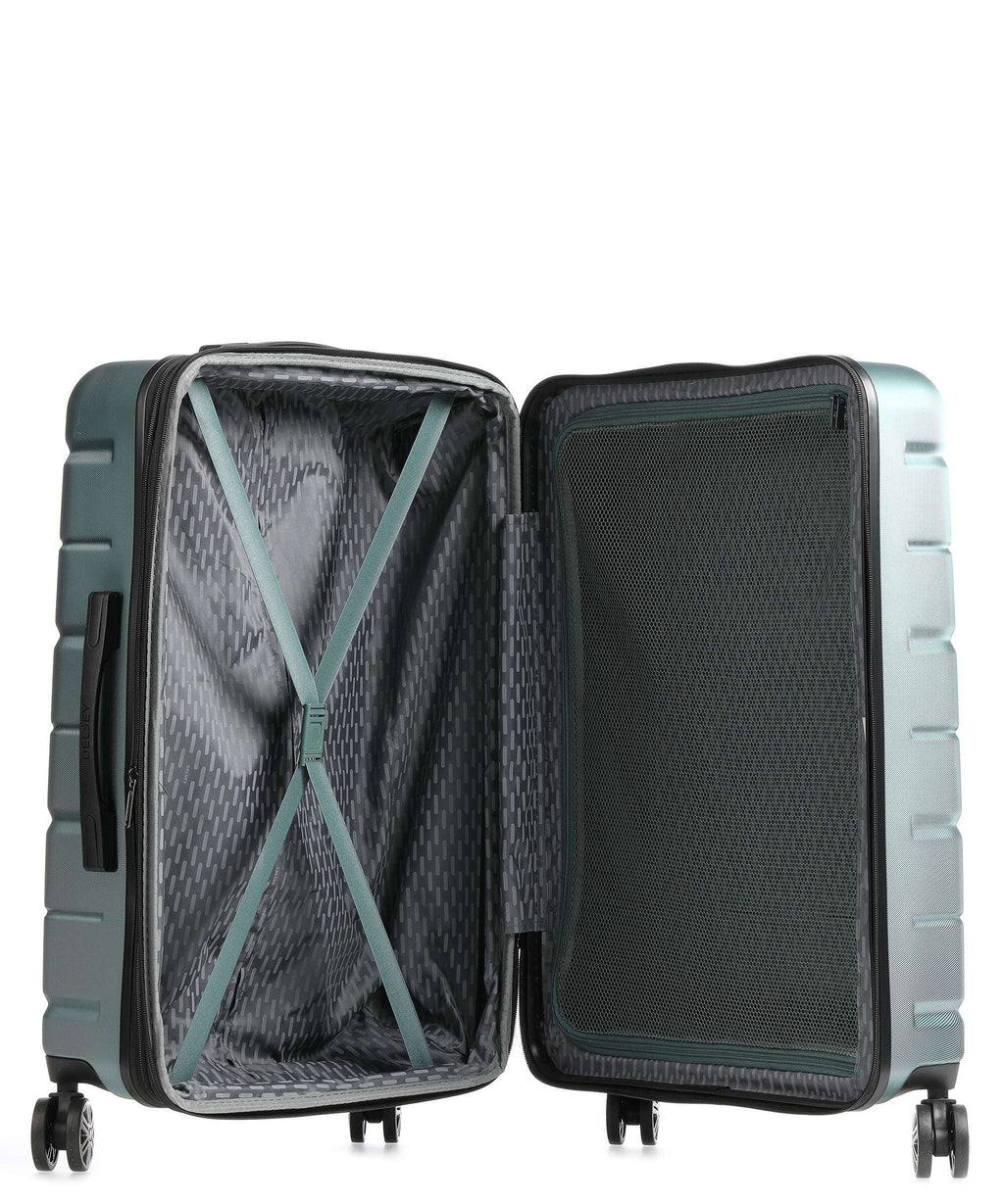 Delsey Paris Air Armour Spinner (4 wheels) grün