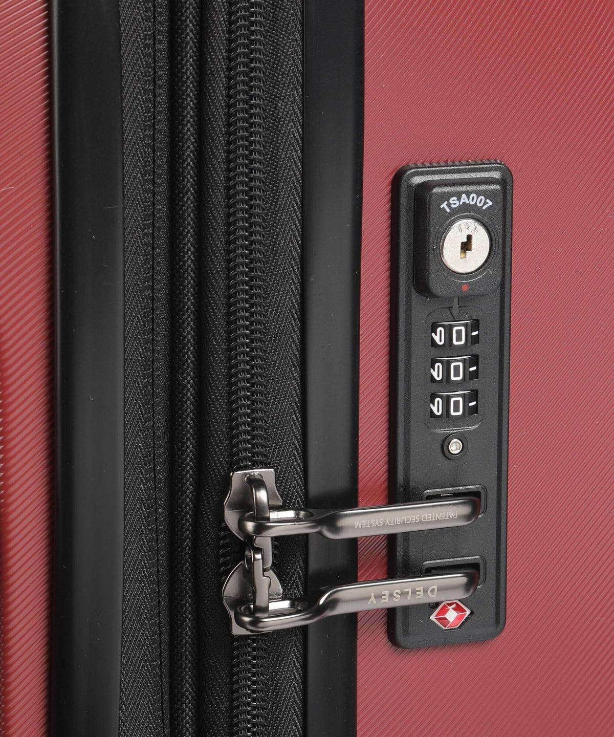 Delsey Paris Promenade Hard 2.0 Spinner (4 wheels) bordeaux rot
