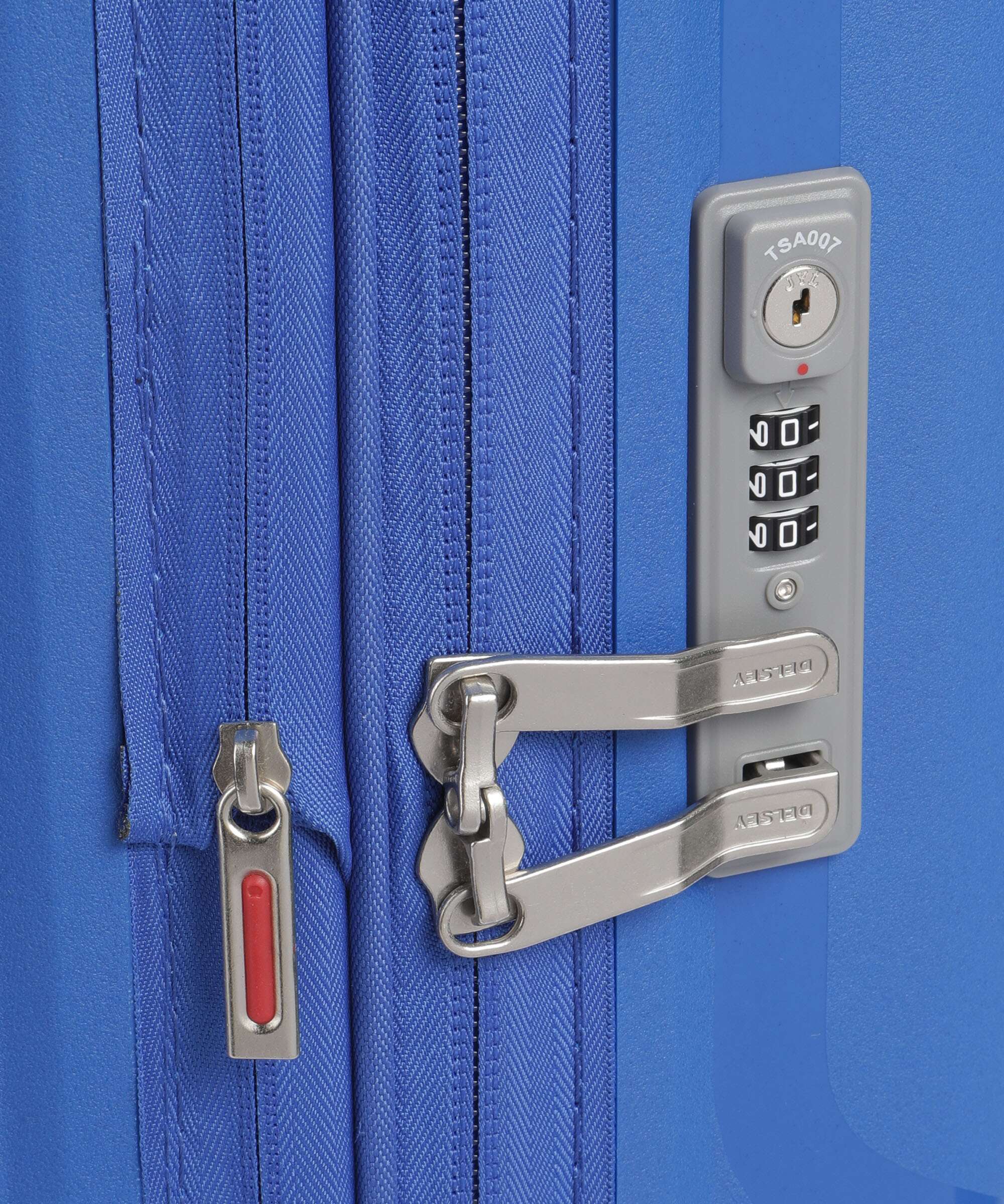 Delsey Paris Clavel Spinner (4 wheels) blau