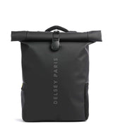 Delsey Paris Turenne Soft Zaino roll-top schwarz