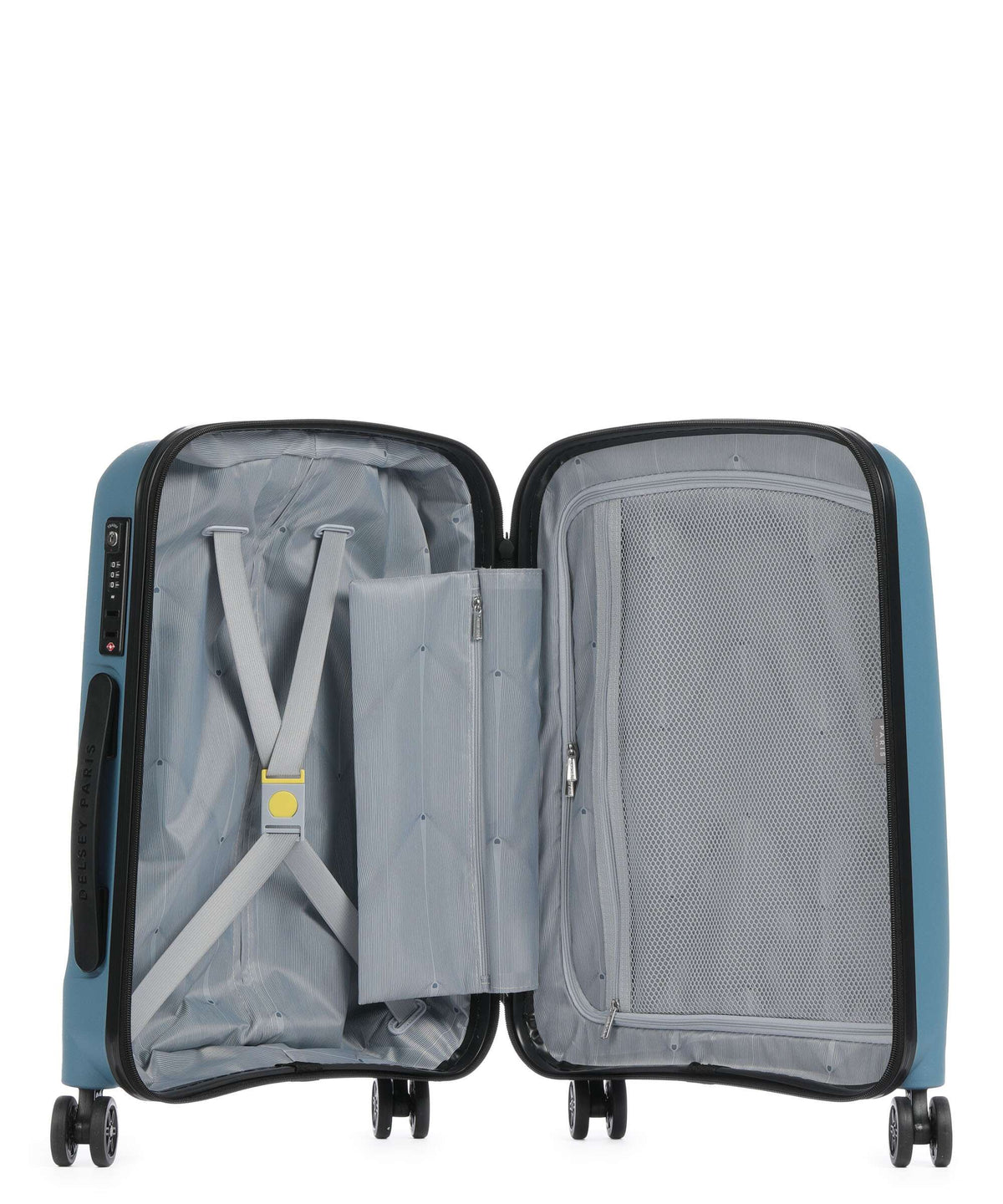 Delsey Paris Belmont Plus Spinner (4 wheels) zink blau