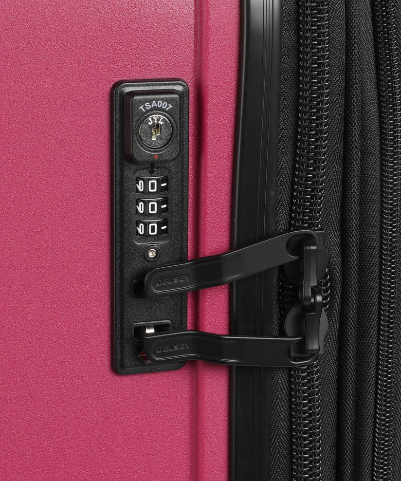 Delsey Paris Belmont Plus Spinner (4 wheels) raspberry