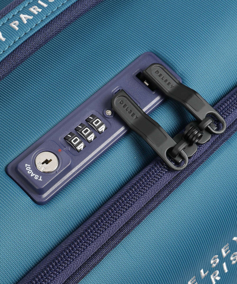 Delsey Paris Brochant 3 Spinner (4 wheels) meerblau