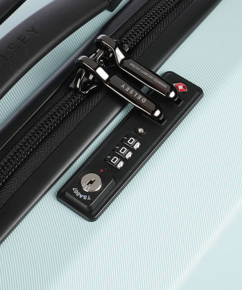 Delsey Paris Karat 2.0 Spinner (4 wheels) himmelblau