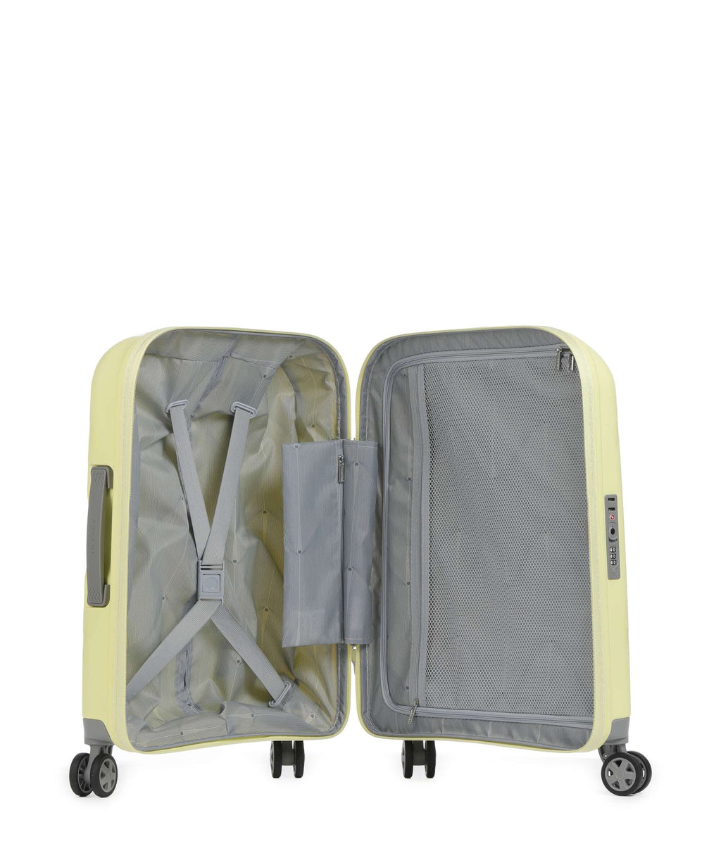 Delsey Paris Clavel Slim Line Spinner (4 wheels) hellgelb