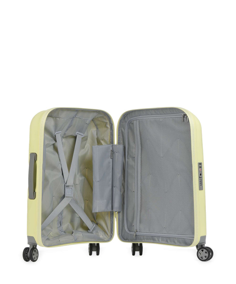 Delsey Paris Clavel Slim Line Spinner (4 wheels) hellgelb