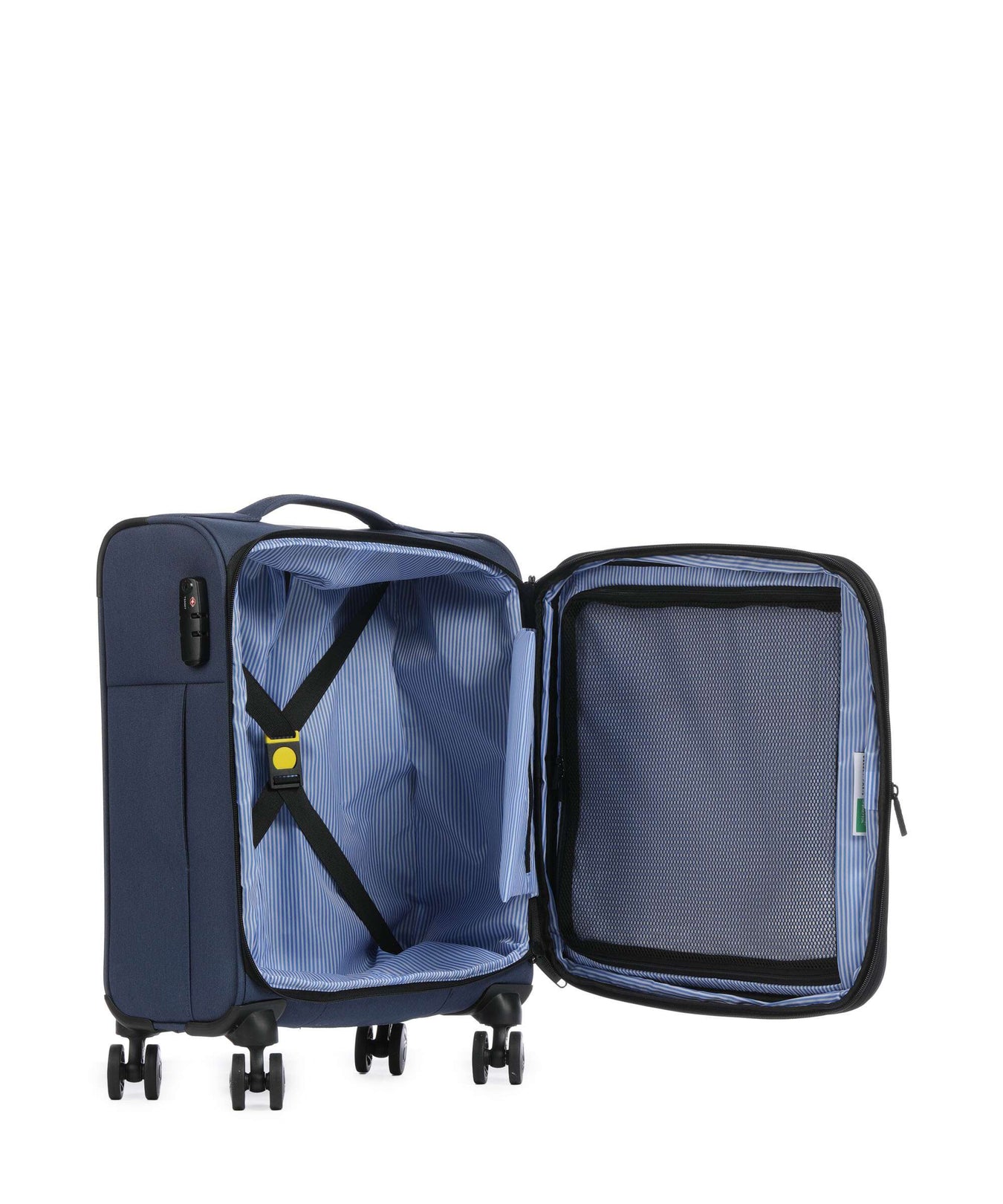 Delsey Paris x United Colors of Benetton BE Spinner (4 wheels) faded denim