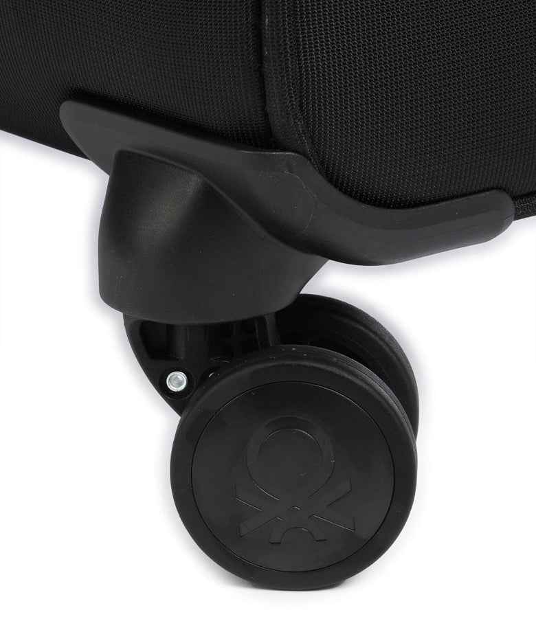 Delsey Paris x United Colors of Benetton CB Spinner (4 wheels) black