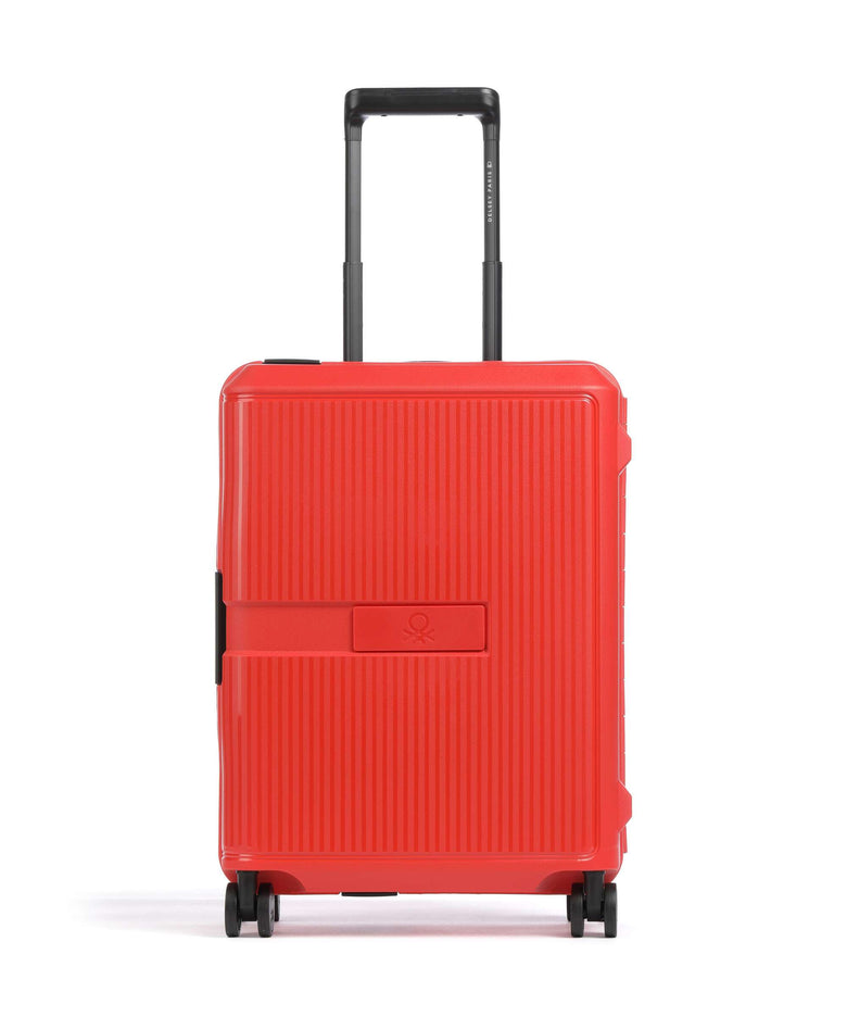Delsey Paris x United Colors of Benetton CB Hard Spinner (4 wheels) red
