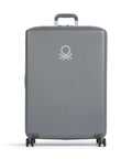 Delsey Paris x United Colors of Benetton UCB Hardside Spinner (4 wheels) steel grey
