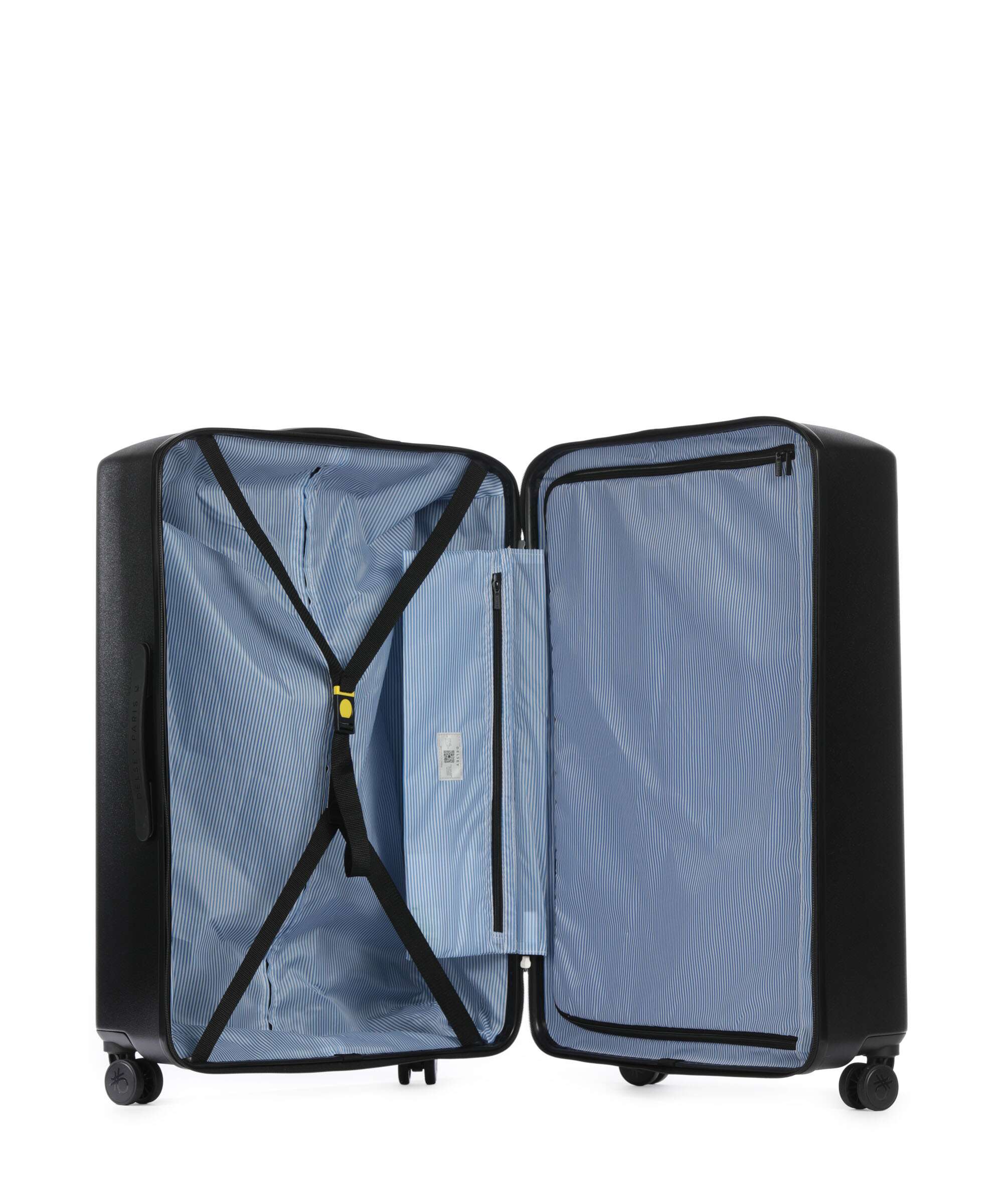 Delsey Paris x United Colors of Benetton UCB Hardside Spinner (4 wheels) black