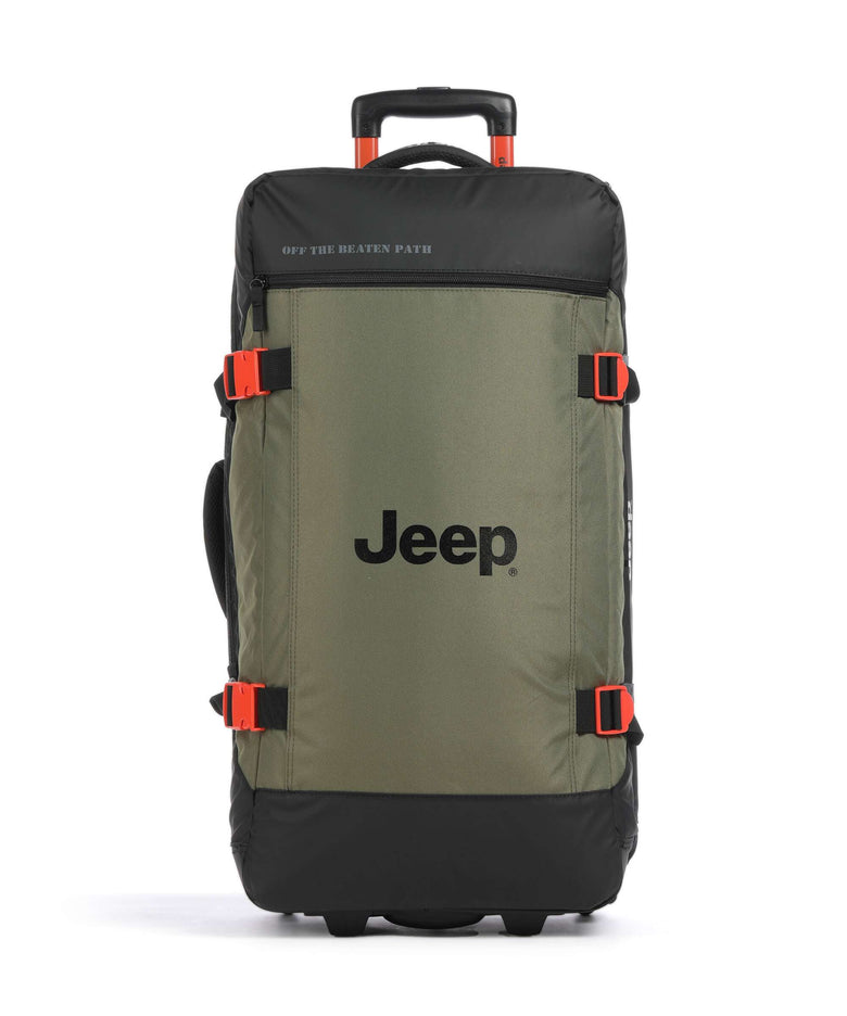 Jeep JS007C 73 Travel bag with wheels avocado green