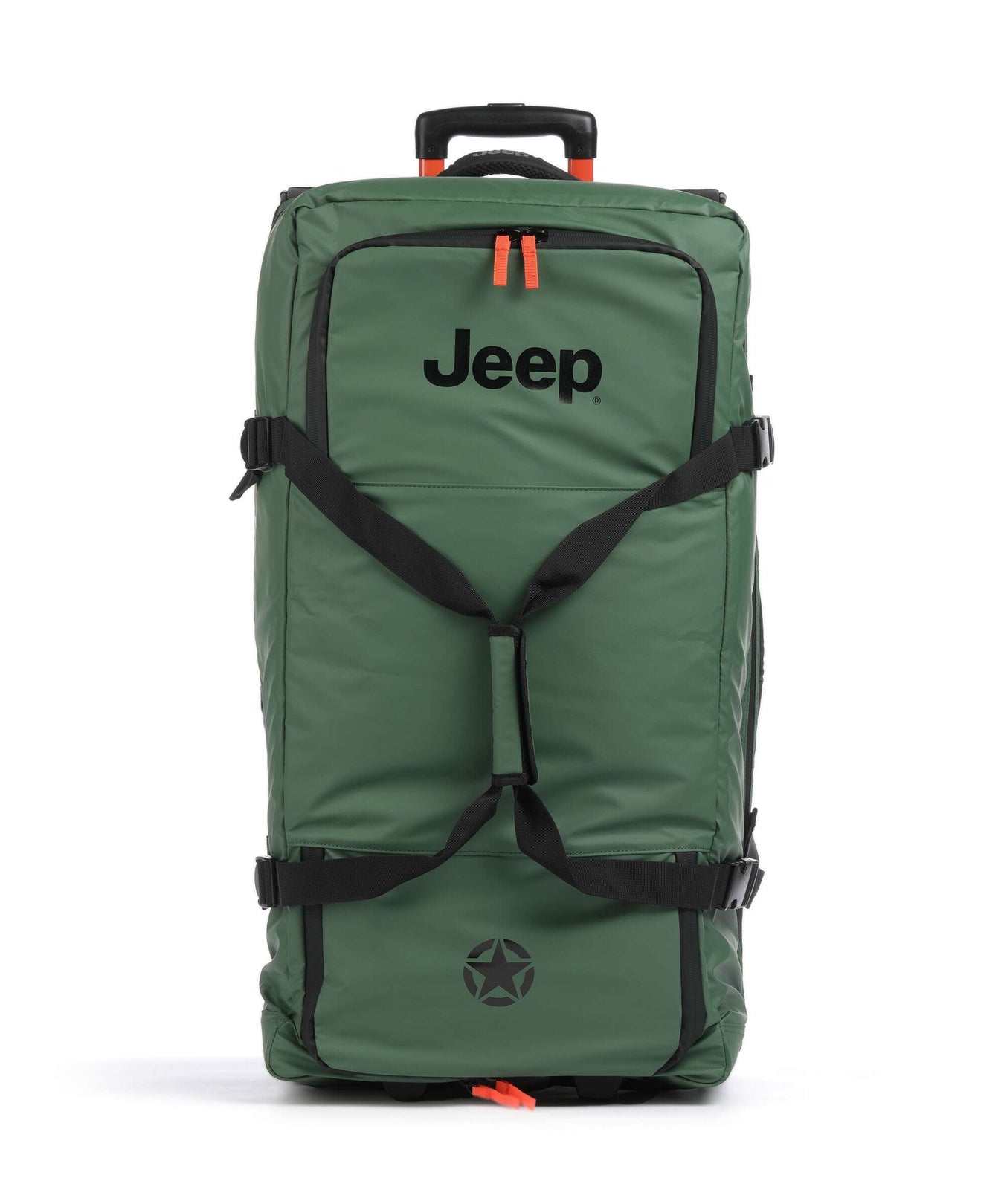 Jeep JS005A 82 Travel bag with wheels green