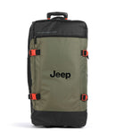 Jeep JS007C 82 Borsone trolley avocado green