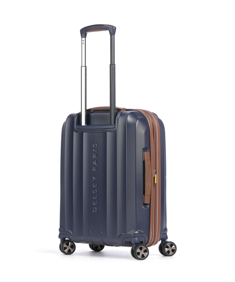 Delsey Paris Carrousel 2 Slim Spinner (4 wheels) blue