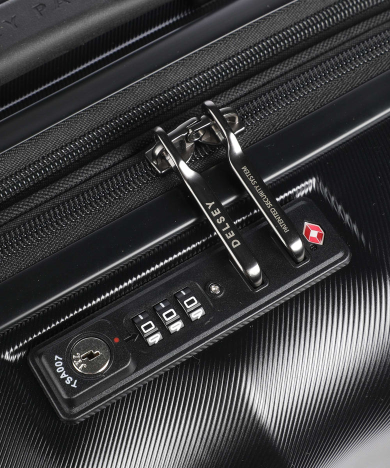 Delsey Paris Carrousel 2 Slim Spinner (4 wheels) black