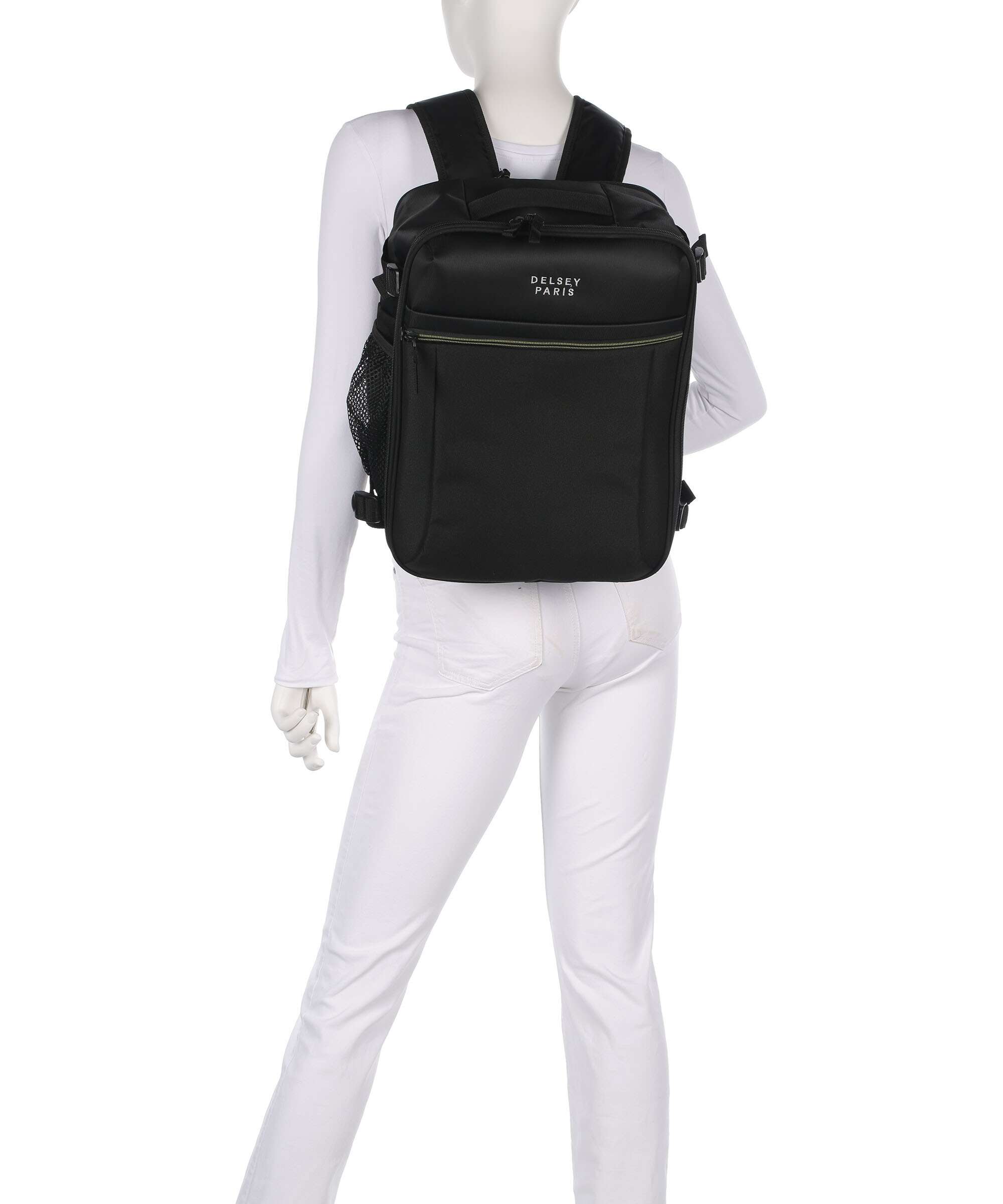 Delsey Paris Brochant 3 Travel backpack deep black