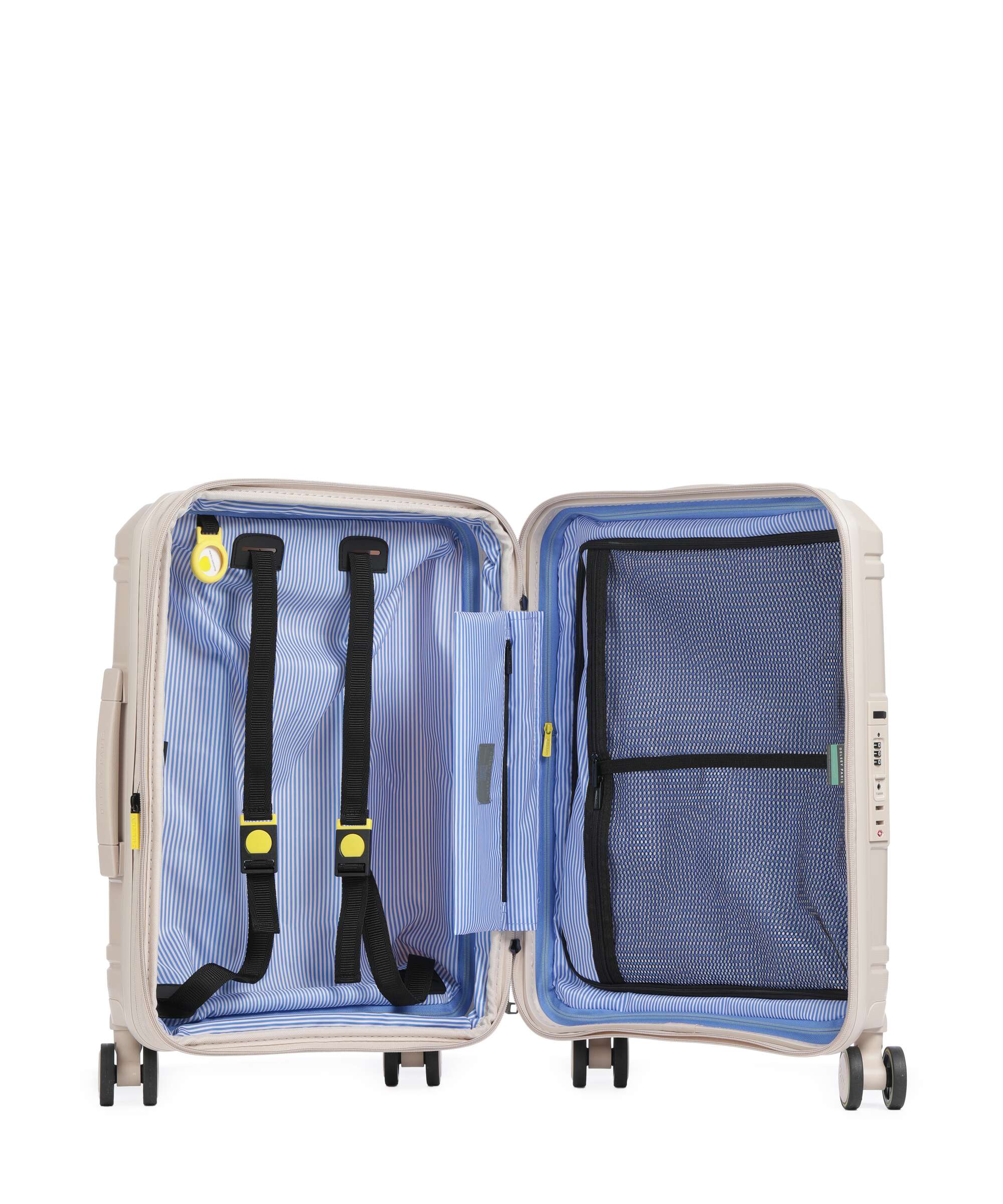 Delsey Paris Lutece Slim Spinner (4 wheels) beige