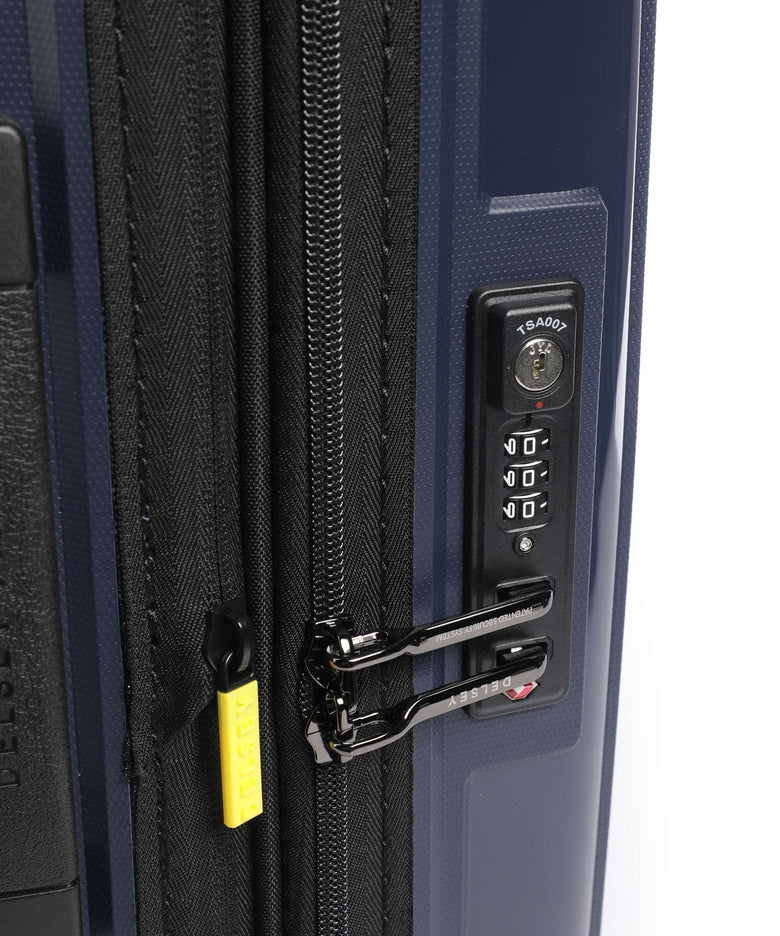 Delsey Paris Lutece Se Slim Spinner (4 wheels) navy