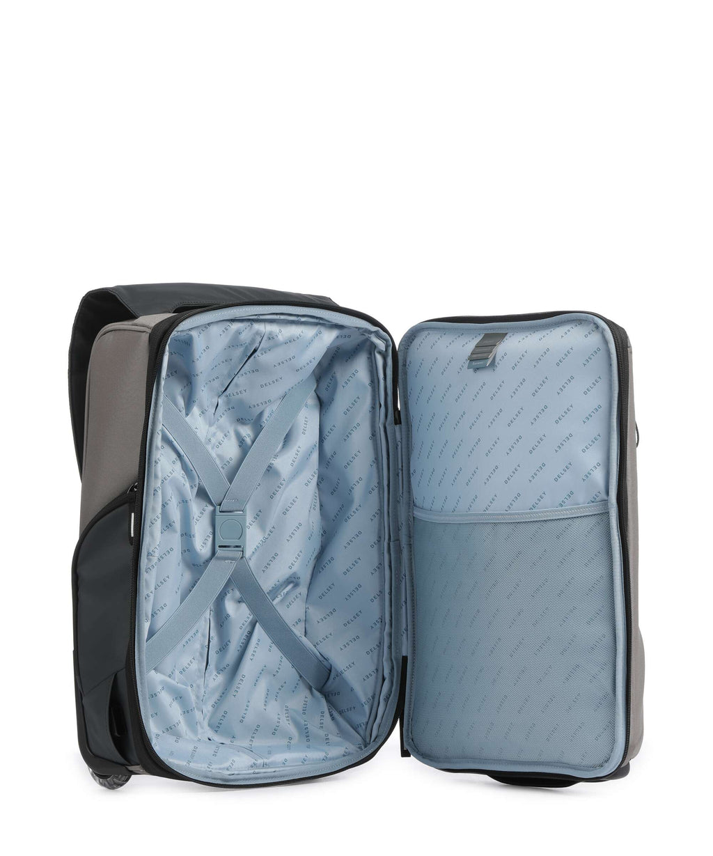 Delsey Paris Securflap Backpack with wheels brown