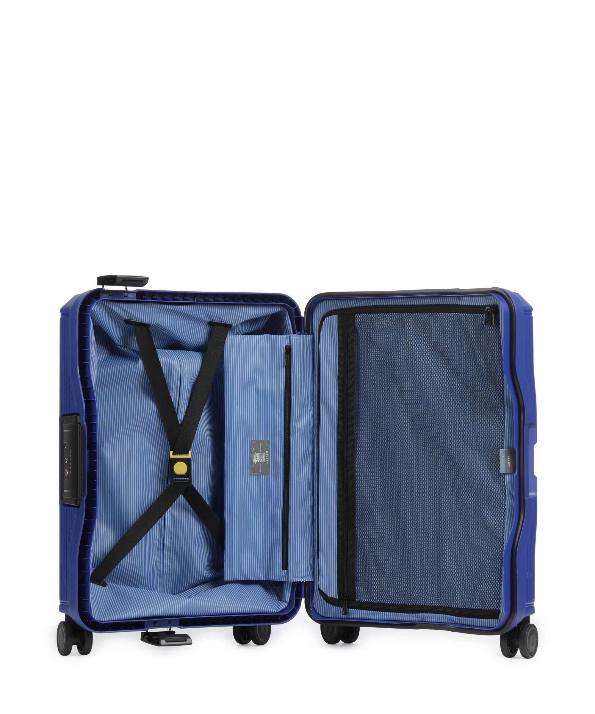 Delsey Paris Vauban Slim Spinner (4 wheels) electric blue