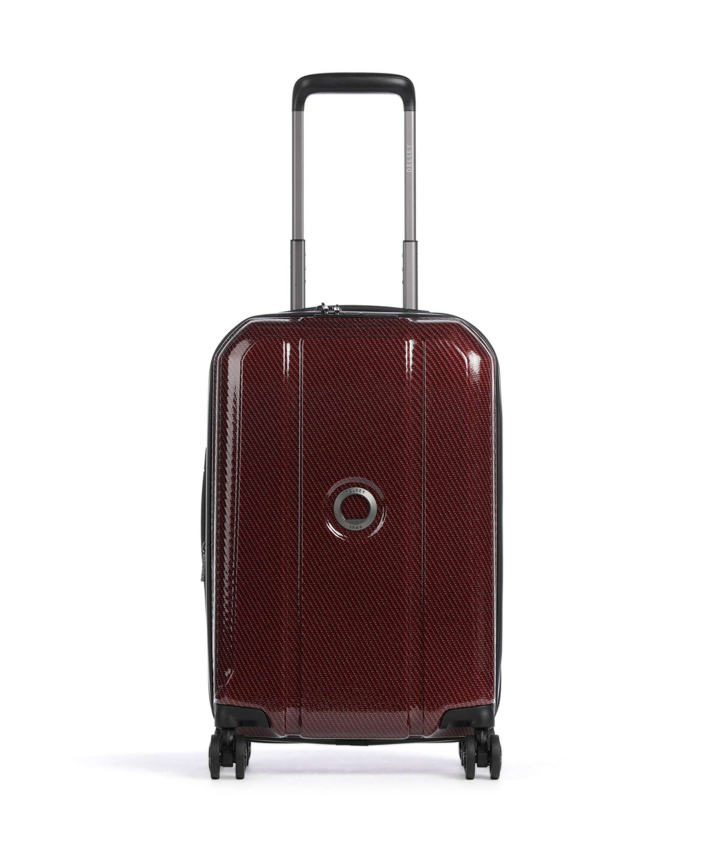 Delsey Paris Helium Ultimate Spinner (4 wheels) burgundy