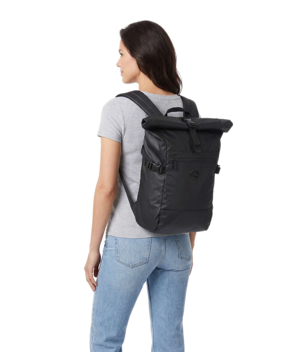 Delsey Paris Element 2.0 Rolltop backpack black