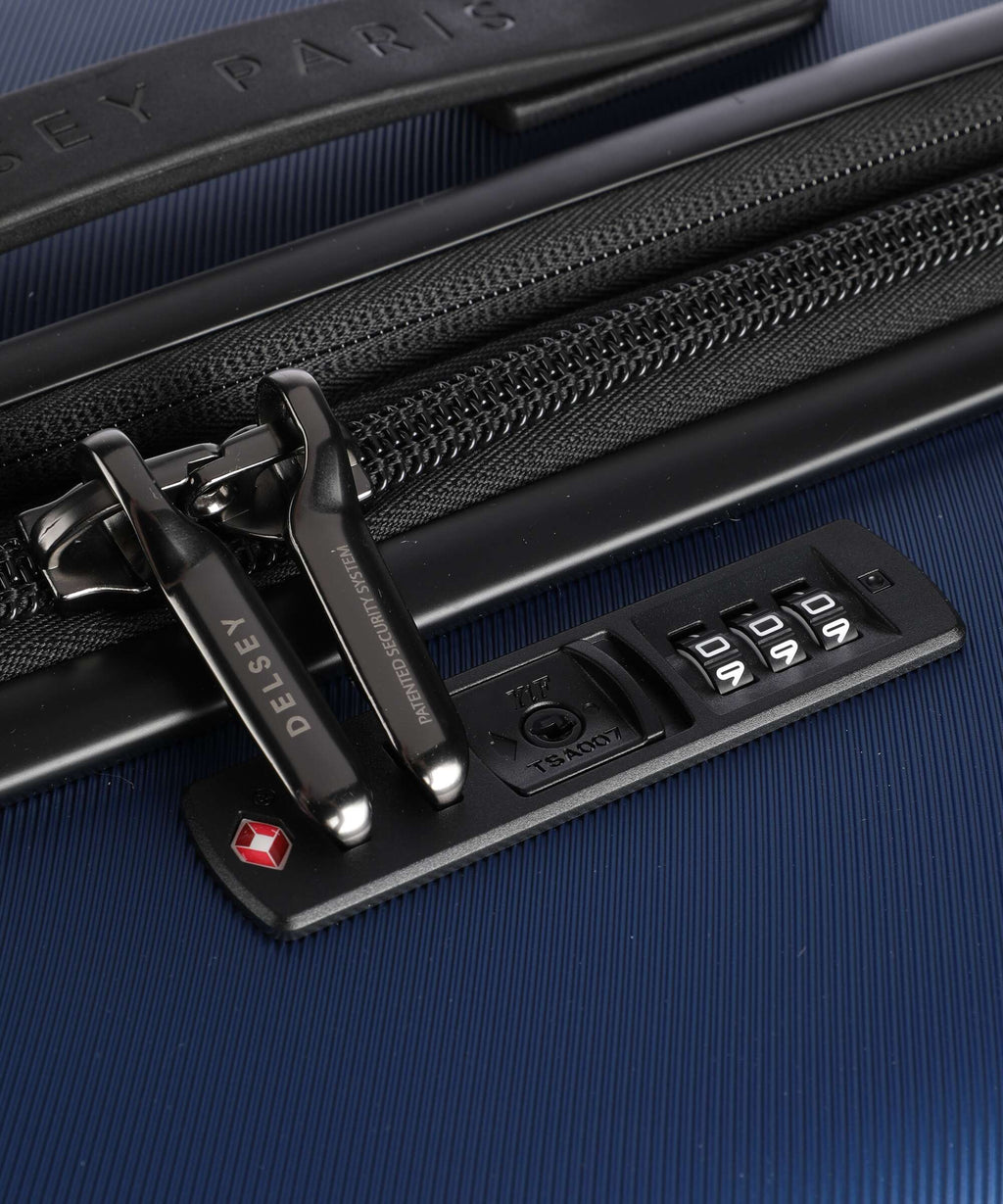 Delsey Paris Comete 4 Spinner (4 wheels) light blue