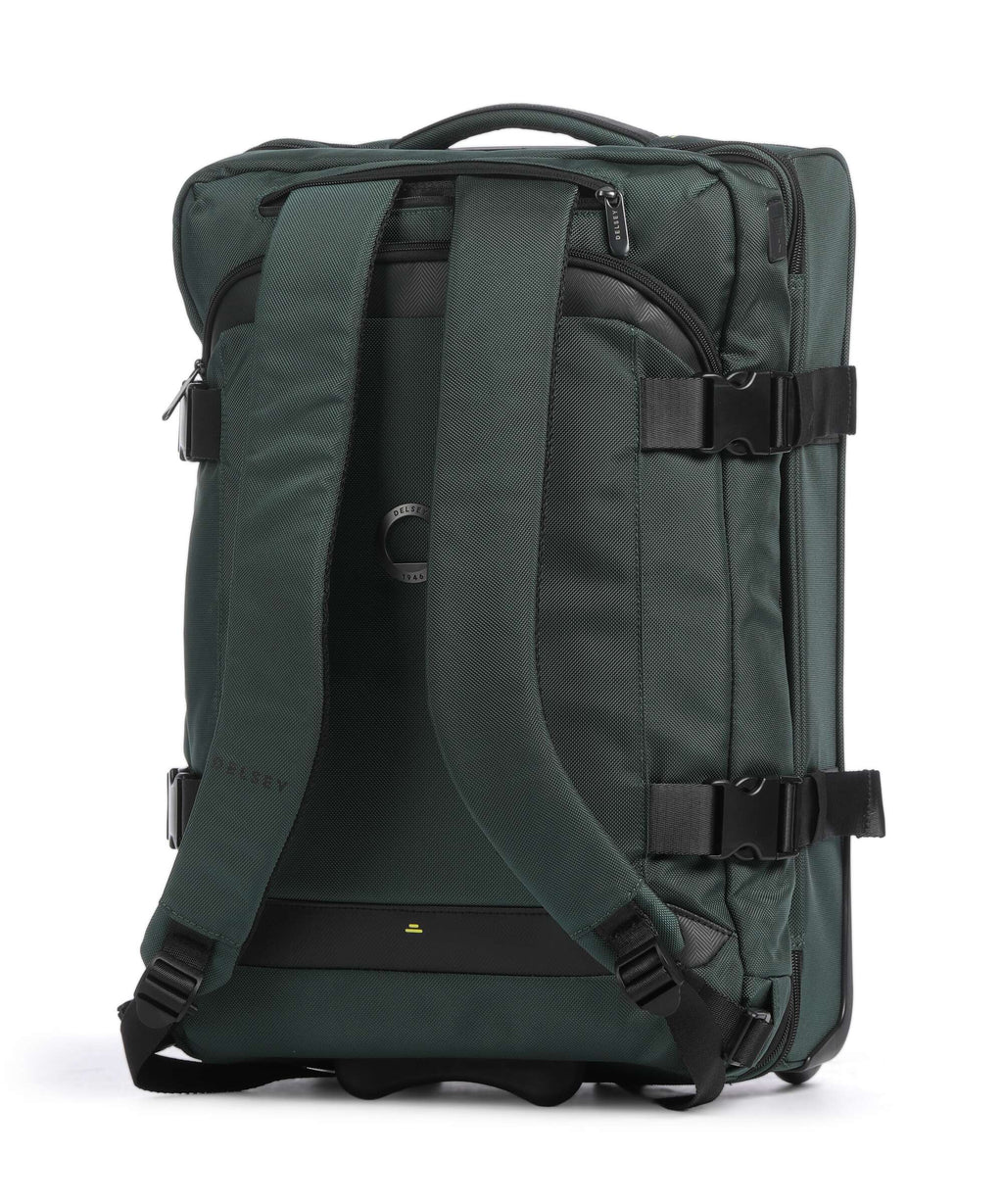 Delsey Paris DLC Pro Backpack with wheels olive