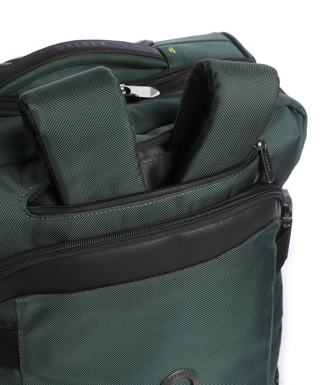Delsey Paris DLC Pro Backpack with wheels olive