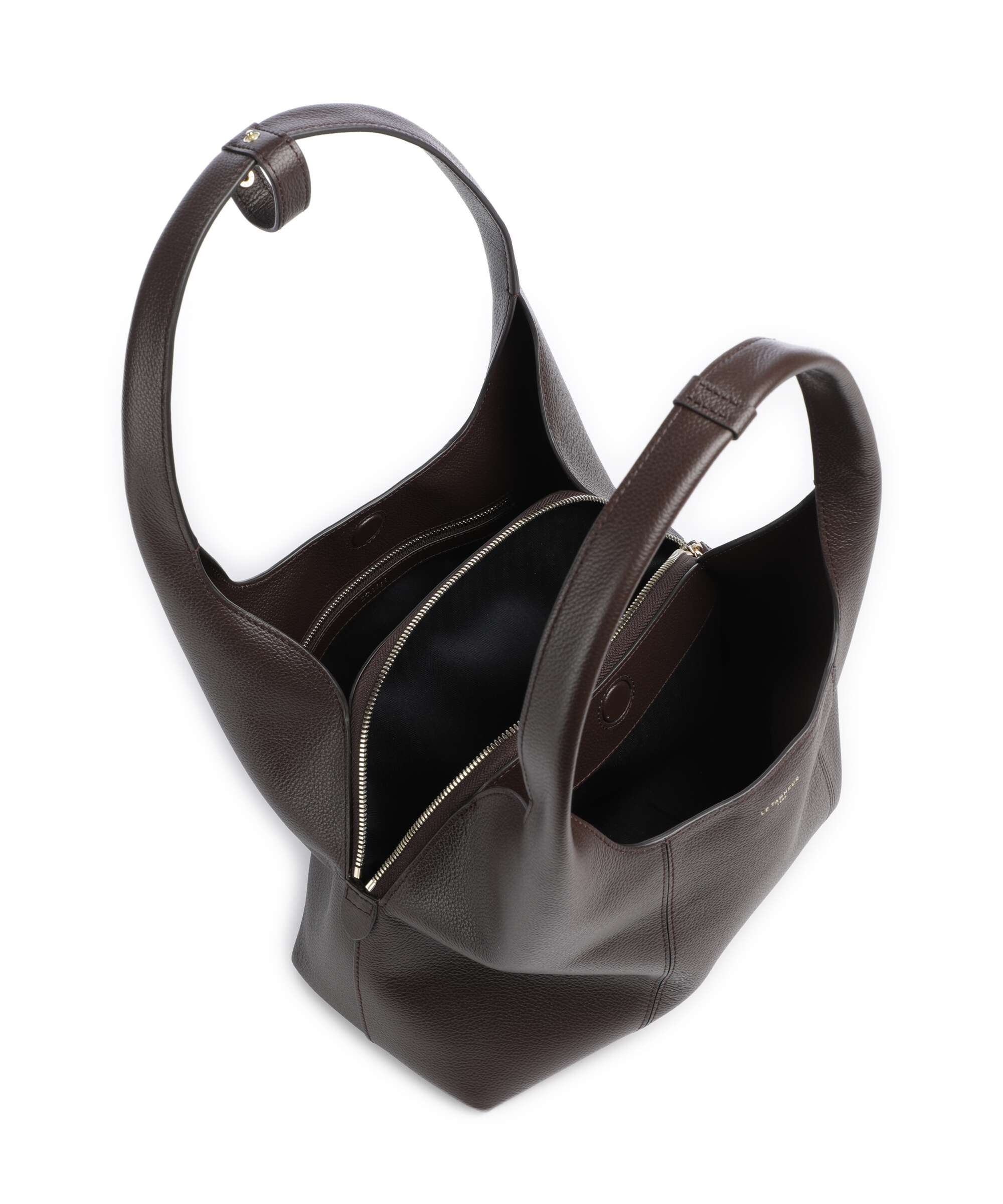 Le Tanneur Juliette Hobo bag arabica