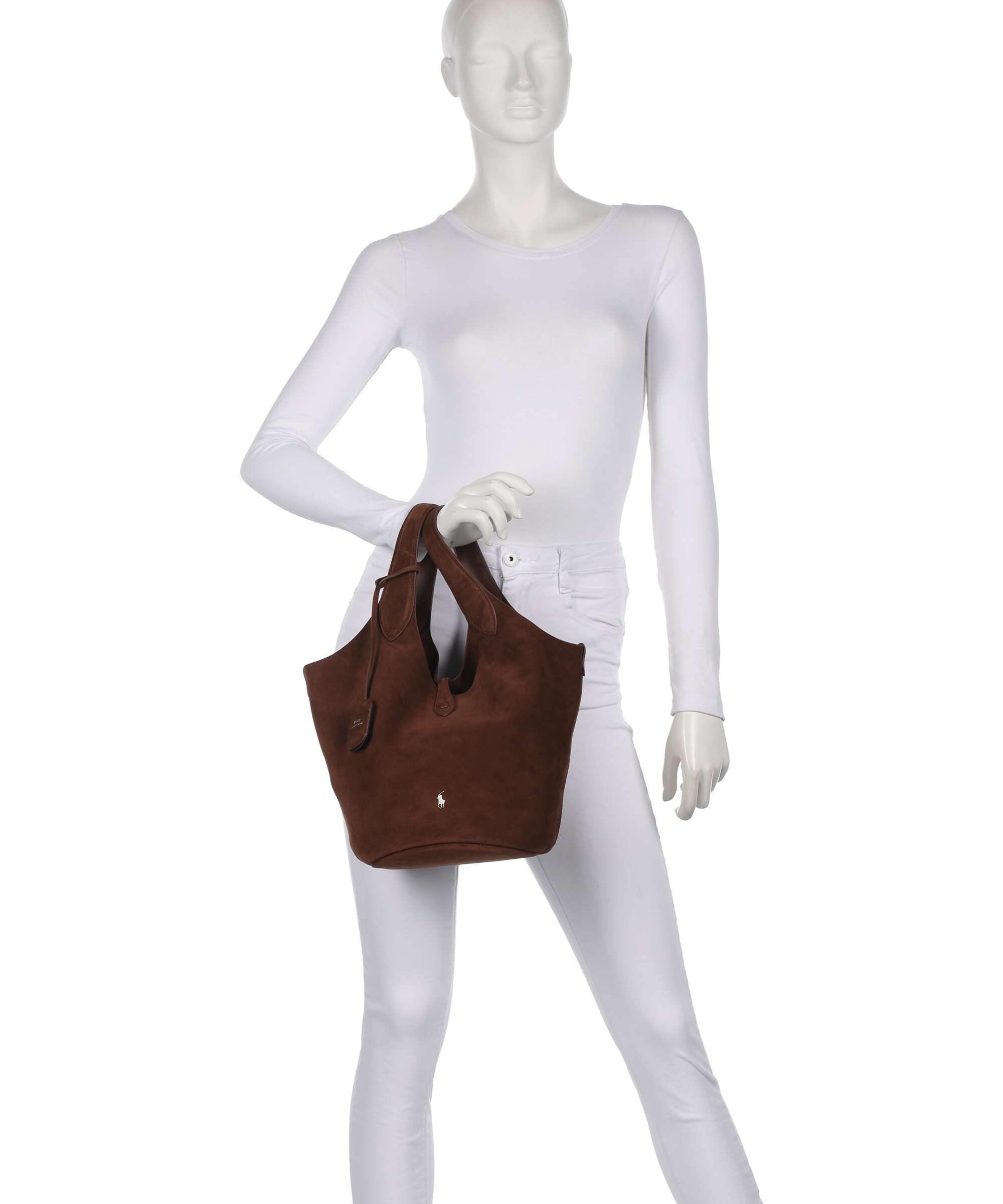 Polo Ralph Lauren Play Medium Handbag cafe