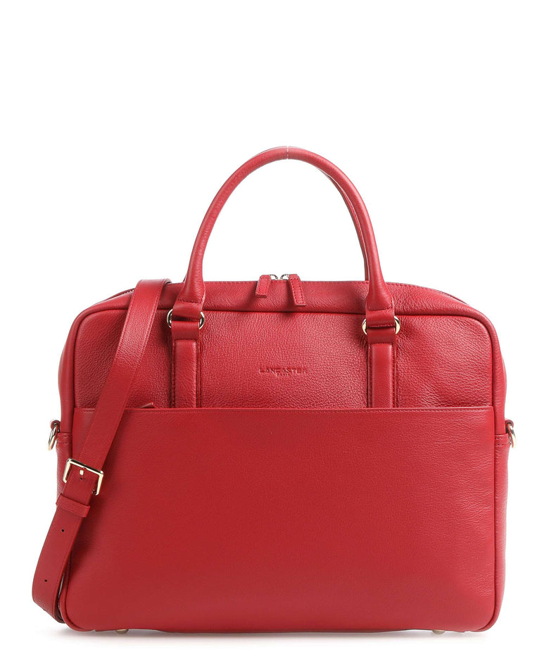Lancaster Mademoiselle Briefcase rouge