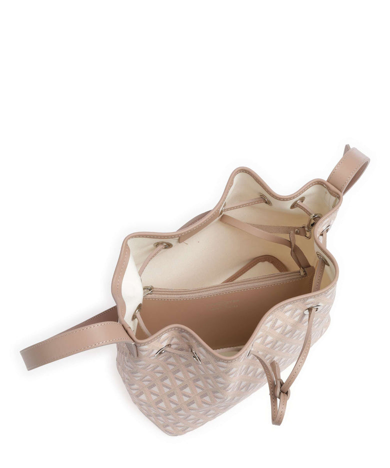 Lancaster Ikon Bucket bag beige